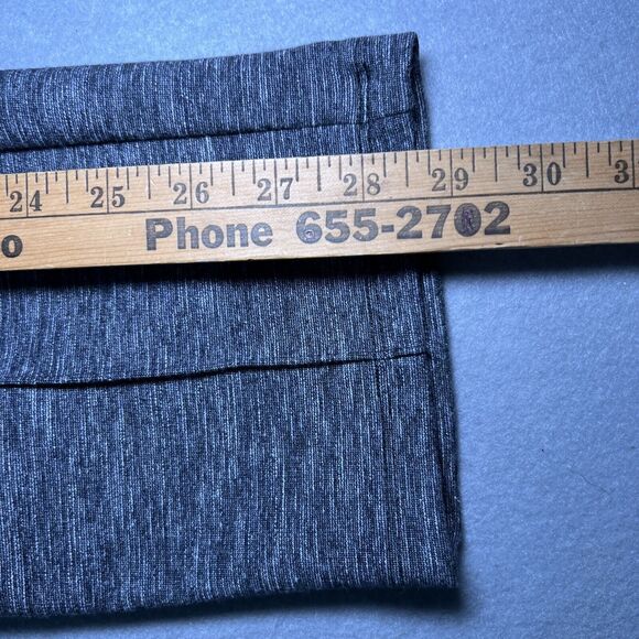 Anthropologie Cartonnier Ponte Knit Pants Size 12 Gray Seamed Career Zip Pockets - Picture 8 of 8